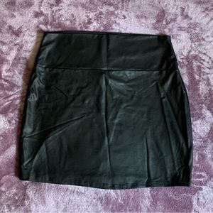 Windsor Faux Leather Mini Skirt